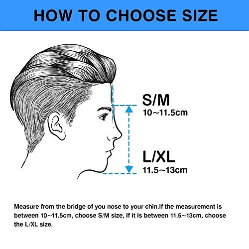 Unigear Tauchmaske, Faltbare Schnorchelmaske Tauchermaske Vollgesichtsmaske, mit 180 Grad Blickfeld und Kamerahaltung, Anti-Fog Anti-Leck Easybreath, für Erwachsene (Schwarz, L/XL)